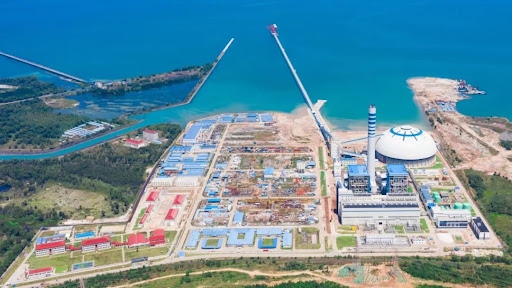 Huadian 2X 350MW coal-fired power station in Nukgang, Weat port, Cambodia