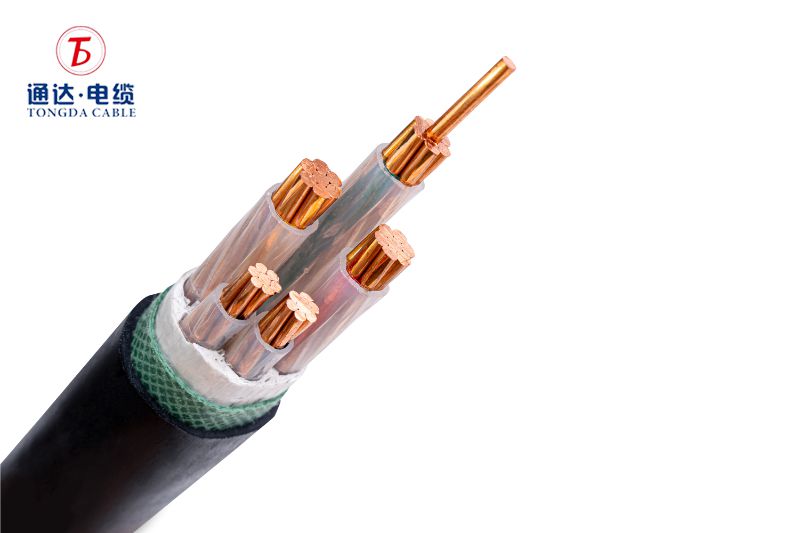 XLPE insulated and PVC sheated power cable (YJV)