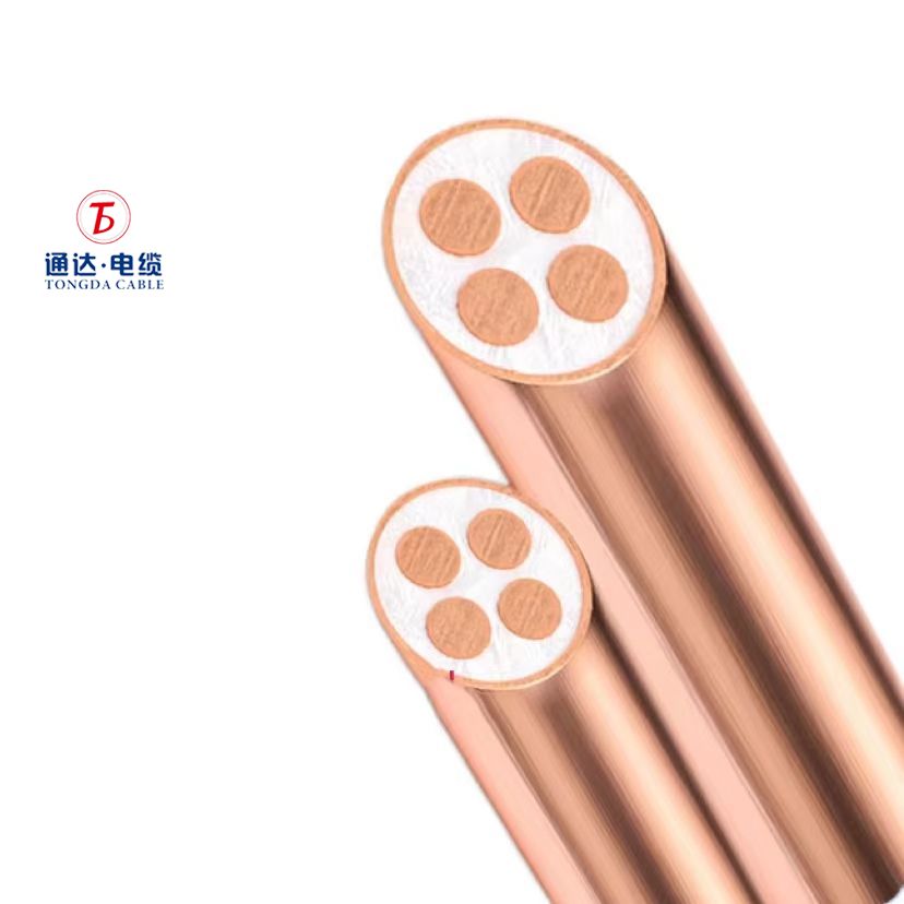 Rigid Copper Sheathed Magnesium Oxide Mineral Insulated Cable