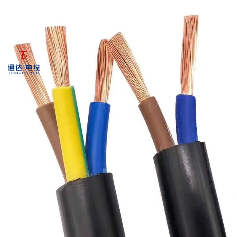 PVC insulated round flexible cable (RVV)