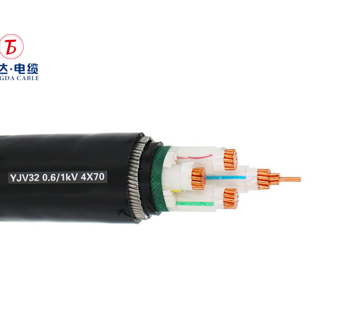 Multi Core XLPE Insulated Steel Wire Armored  PVC Sheated Power Cable